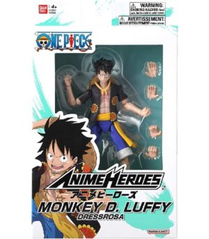 Monkey D. Luffy (Dressrosa), 16.5cm | Bandai Anime Heroes: One Piece