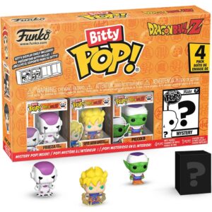 Funko Frieza 4th Form, SSJ Goku, Piccolo & Mystery Bitty | Bitty Pop! Dragon Ball Z