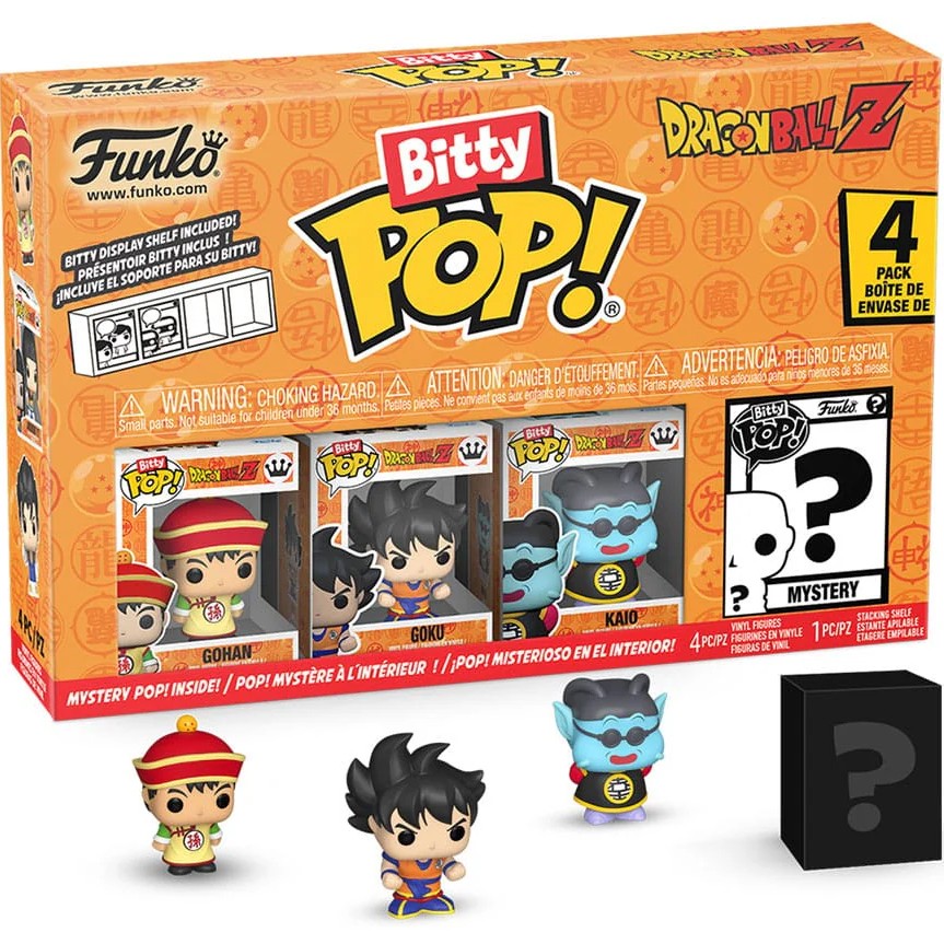 Funko Gohan, Goku, Kaio & Mystery Bitty | Bitty Pop! Dragon Ball Z