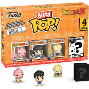 Funko Kid Buu, Vegito, Majin Vegeta & Mystery Bitty | Bitty Pop! Dragon Ball Z