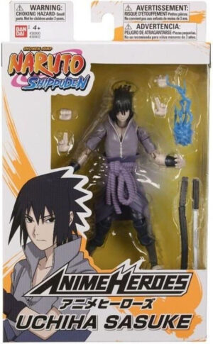 Uchiha Sasuke, 16.5cm | Bandai Anime Heroes: Naruto Shippuden