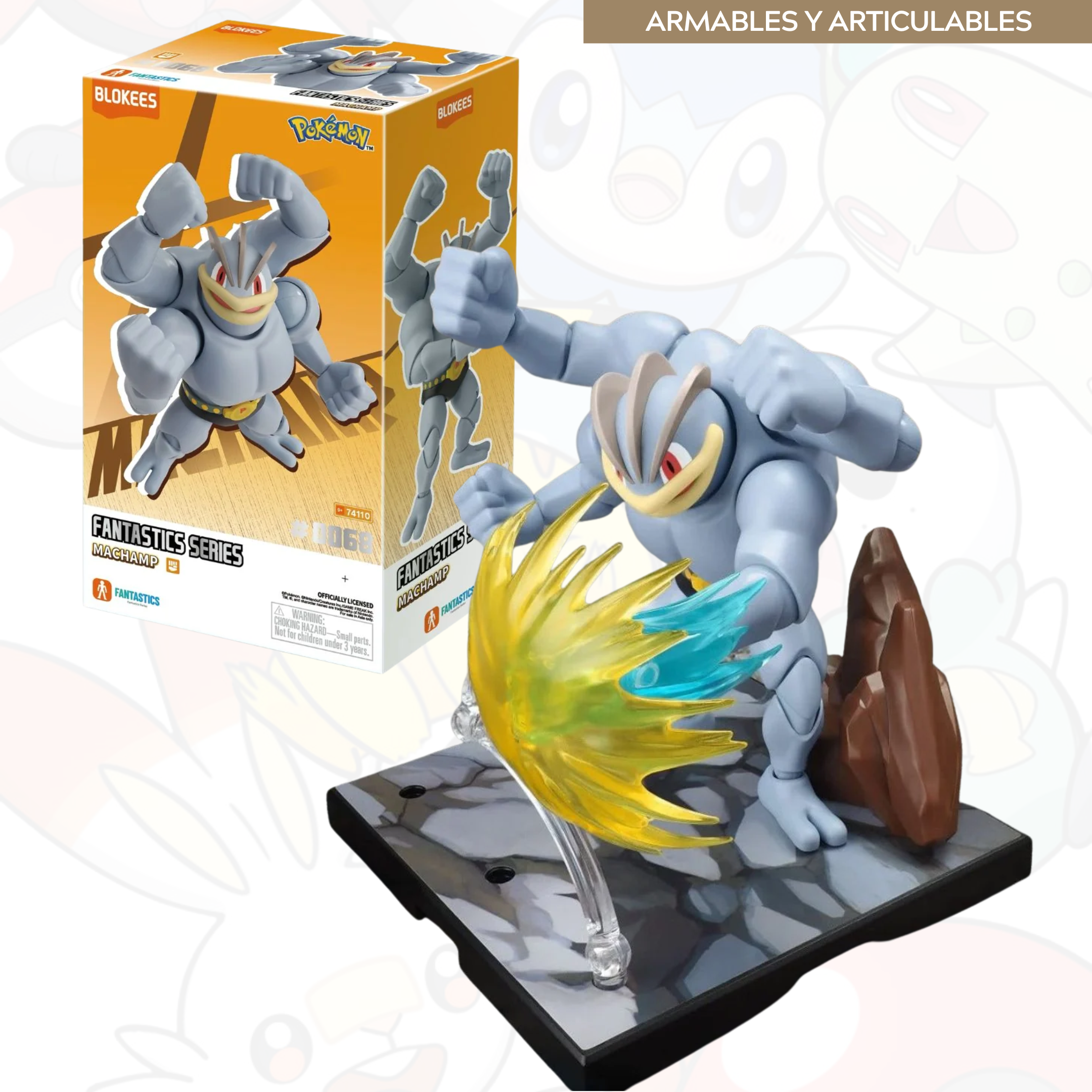 Machamp (model kit) - Blokees
