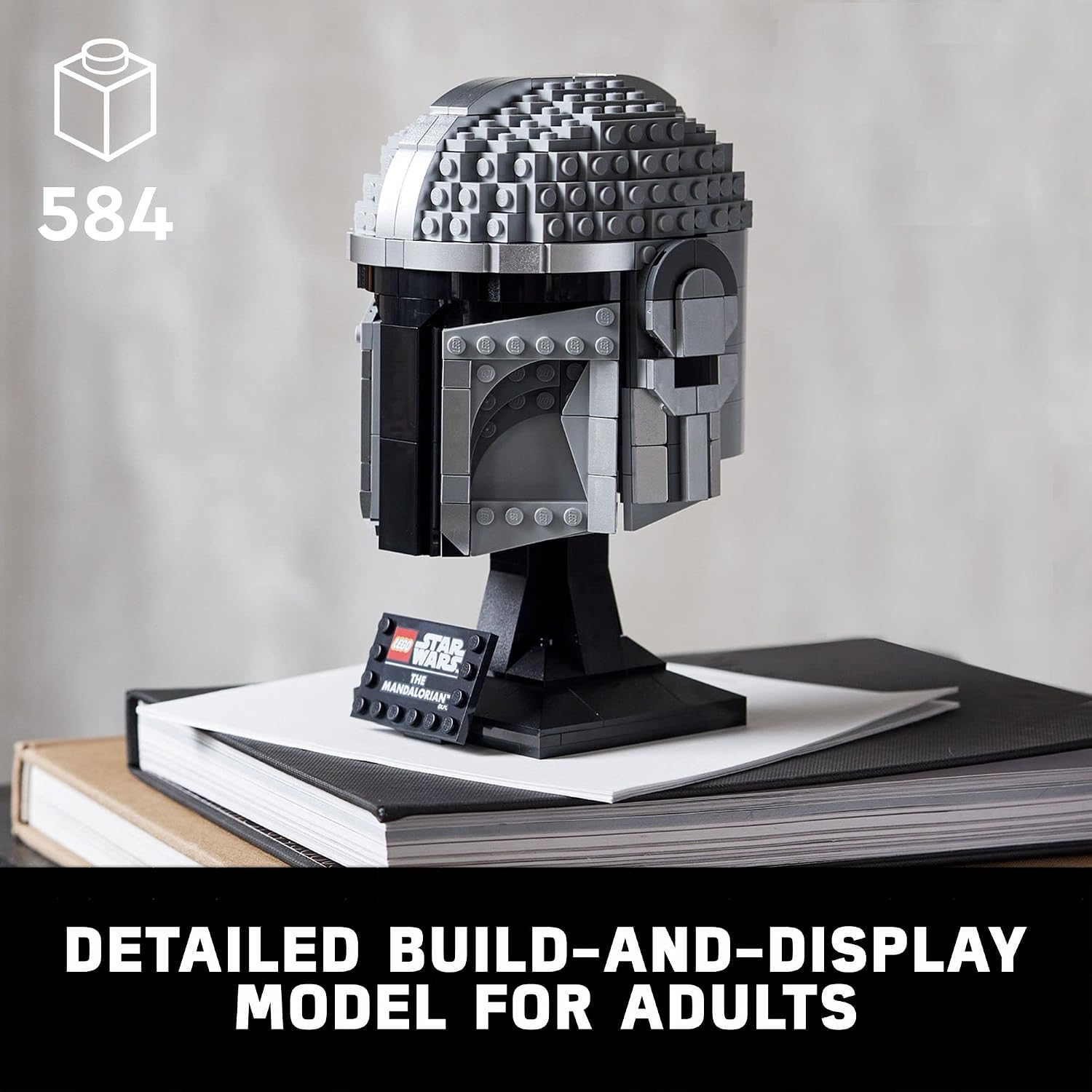 The Mandalorian Helmet (584 piezas) | LEGO Star Wars - Image 2