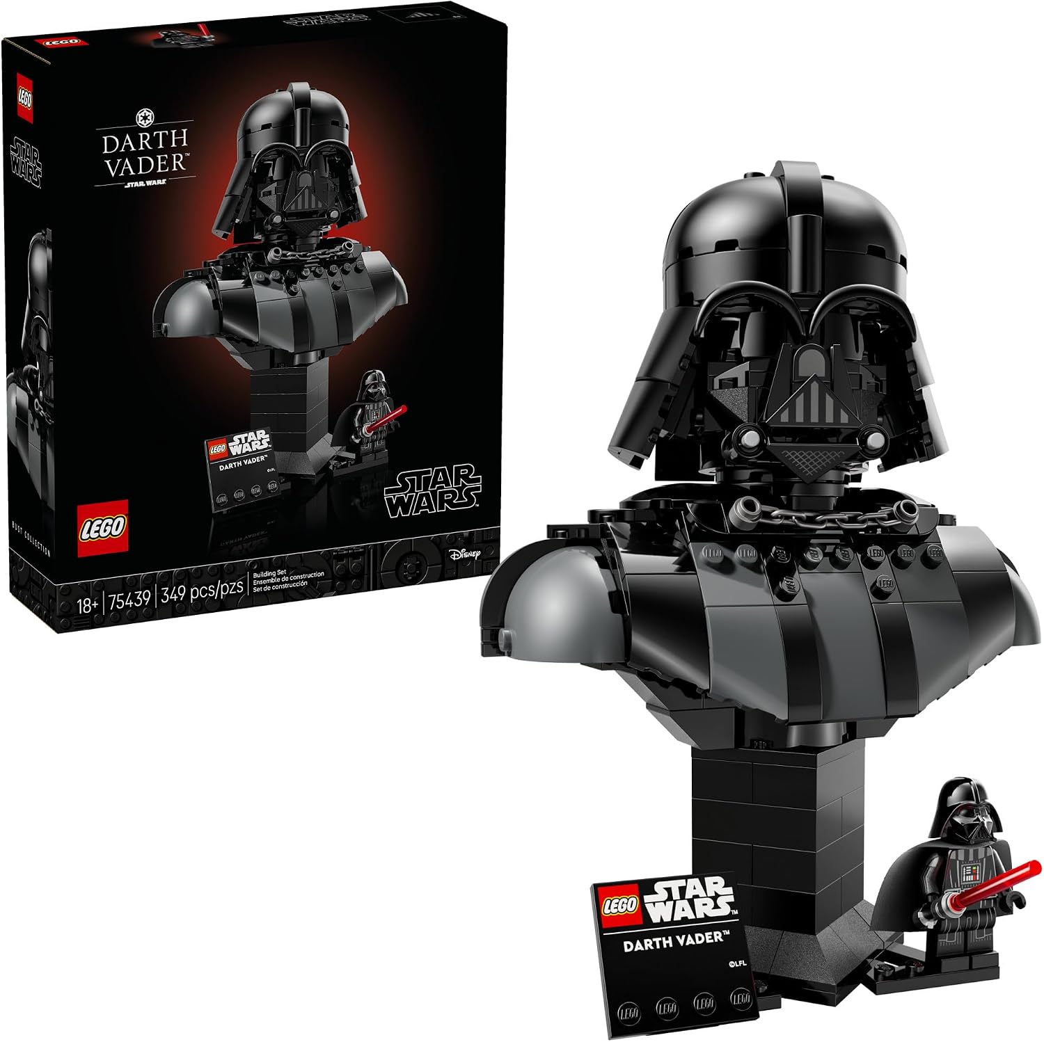 Darth Vader Bust (349 piezas) | LEGO Star Wars