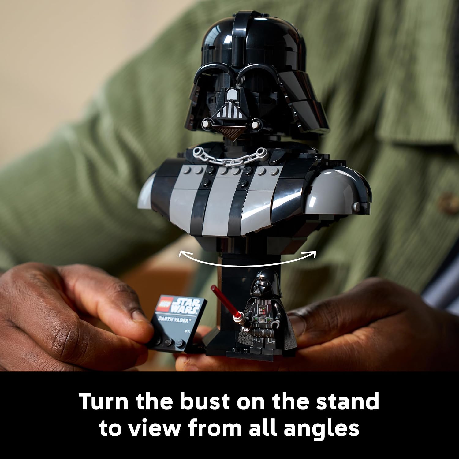 Darth Vader Bust (349 piezas) | LEGO Star Wars - Image 5