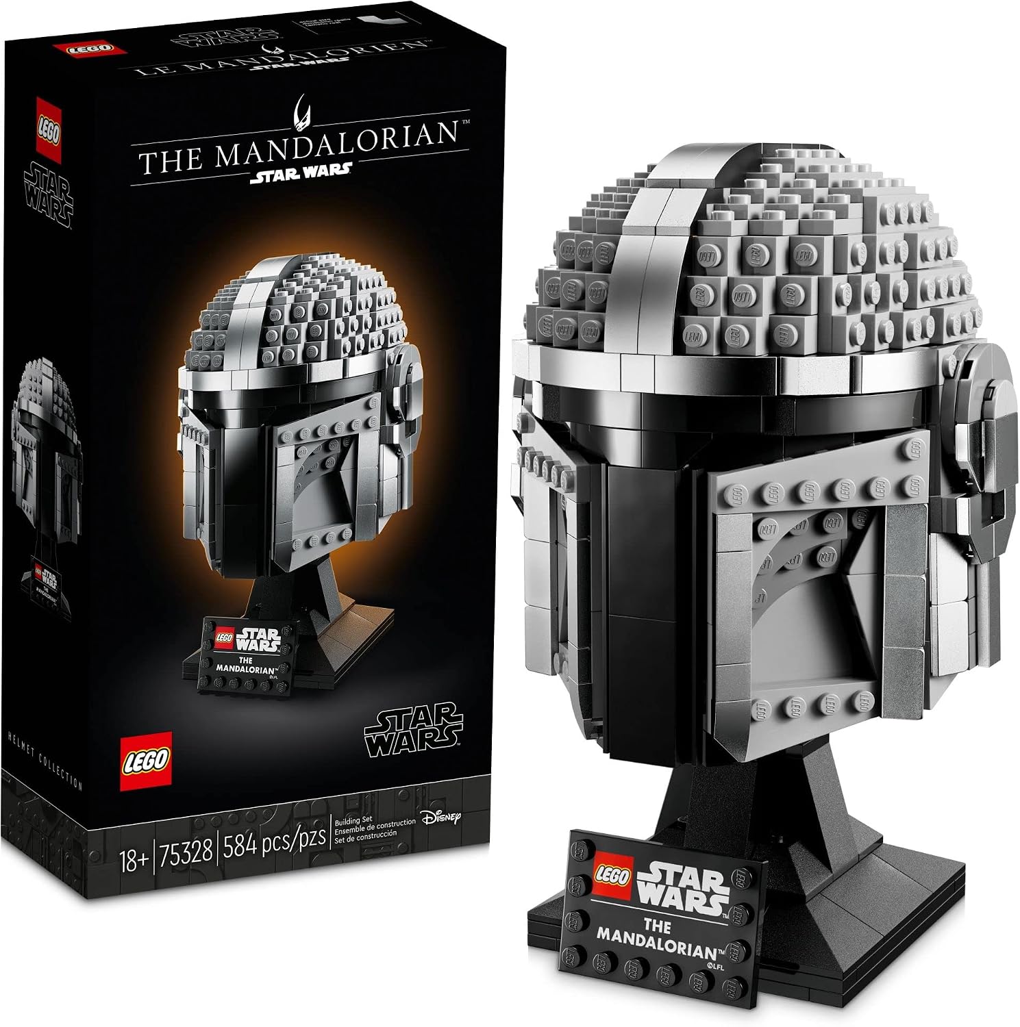 The Mandalorian Helmet (584 piezas) | LEGO Star Wars