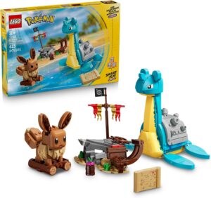 Eevee & Lapras's Treasure Hunt 72162 (623 piezas) - LEGO Pokémon SMART Play