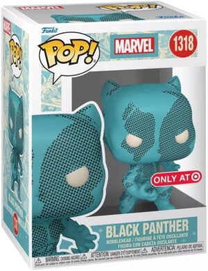 Funko Black Panther #1318 [exclusivo Target] | Pop! Marvel: Retro Reimagined