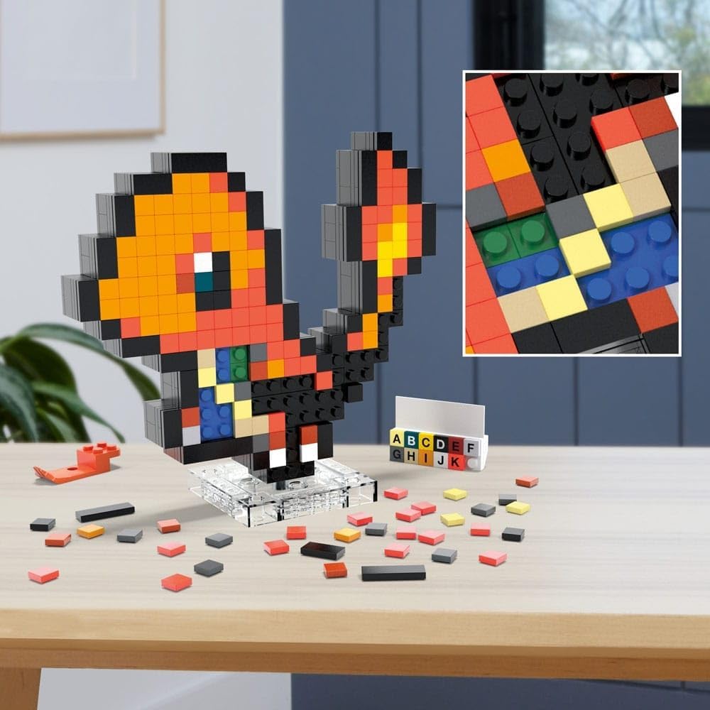 Charmander (349 piezas) | Mega Construx Pokémon Pixel Art - Image 2