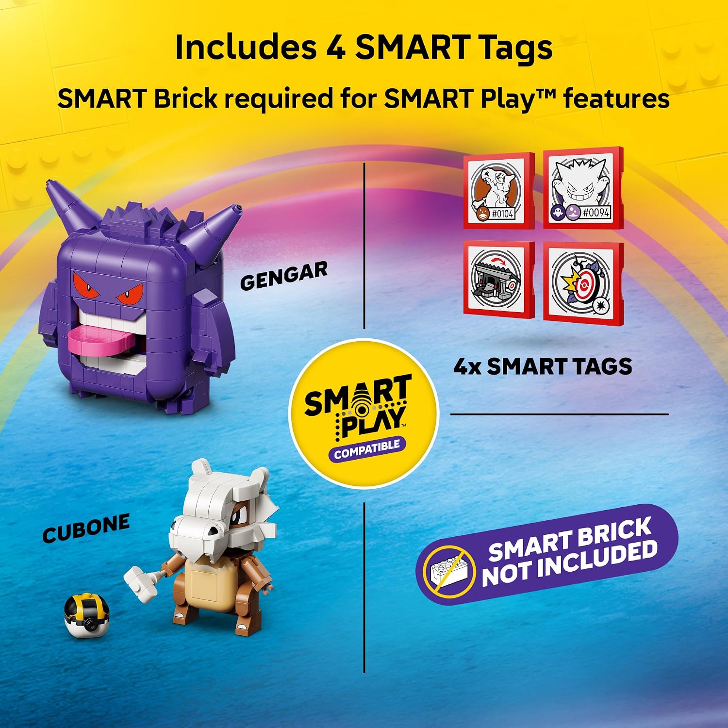 Cubone & Gengar's Spooky Showdown 72166 (782 piezas) - LEGO Pokémon SMART Play - Image 2