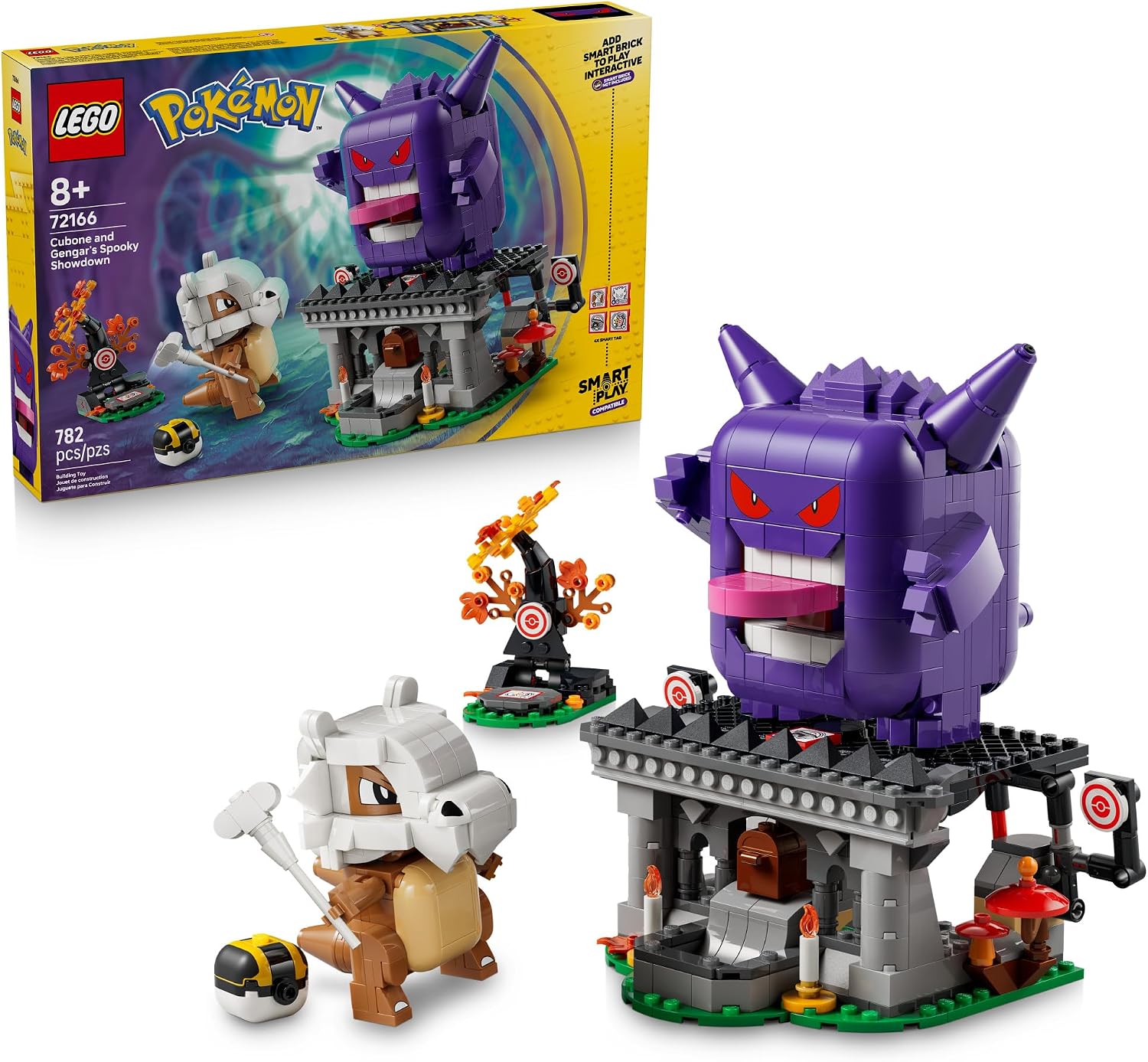 Cubone & Gengar's Spooky Showdown 72166 (782 piezas) - LEGO Pokémon SMART Play