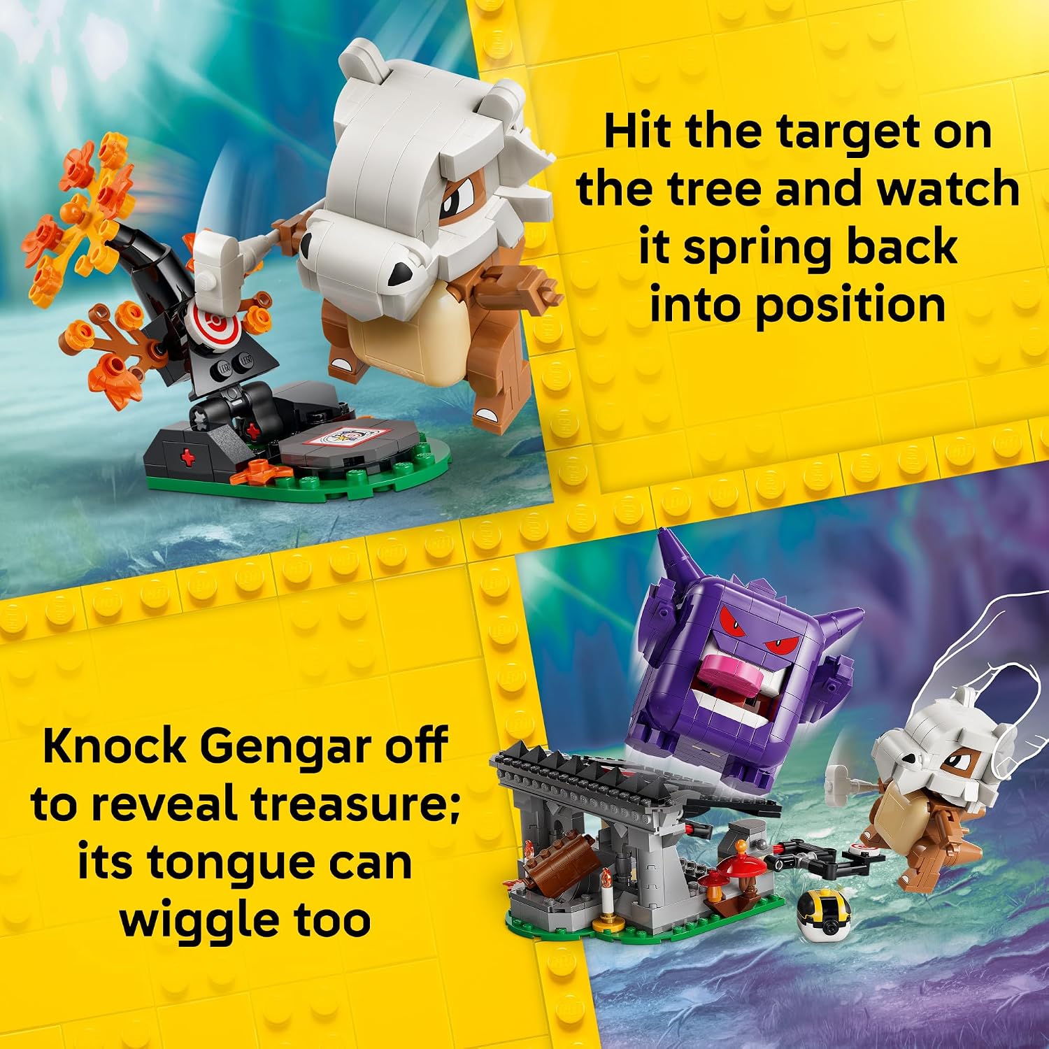 Cubone & Gengar's Spooky Showdown 72166 (782 piezas) - LEGO Pokémon SMART Play - Image 3