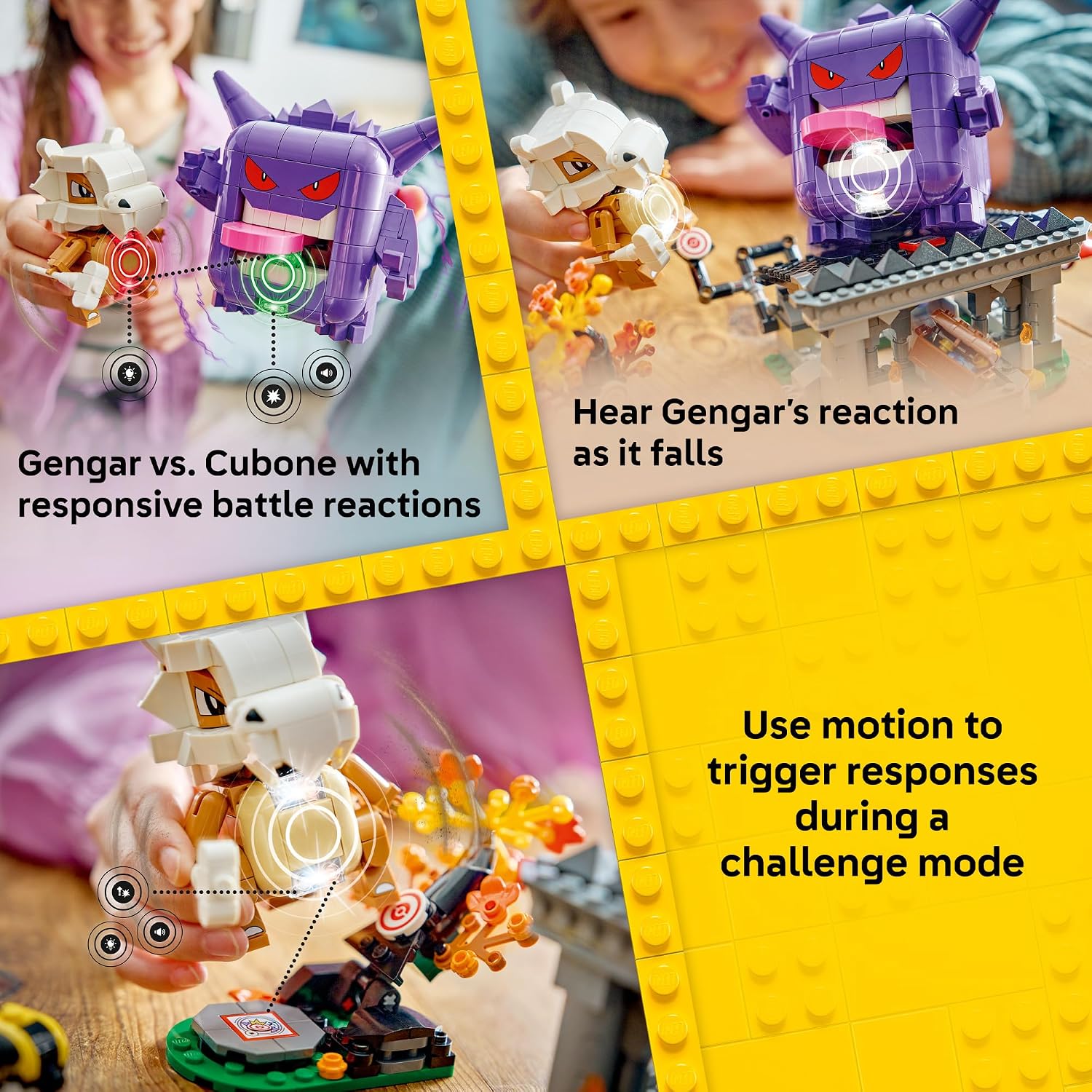 Cubone & Gengar's Spooky Showdown 72166 (782 piezas) - LEGO Pokémon SMART Play - Image 4